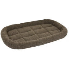 Cama Retangular Sherpa Castanha 85.5x51x8cm